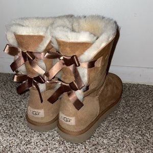 UGG women’s Bailey bow boot, women’s size 12